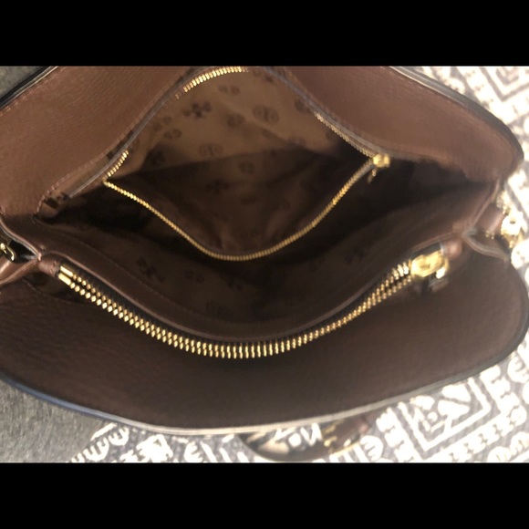 Brown Tory Burch bag and wallet - Picture 8 of 16